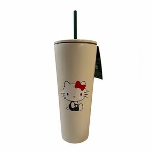 ✨ Hello Kitty × Starbucks Stainless Steel Cold Cup 26 oz – Ltd Edition 2025 🐱